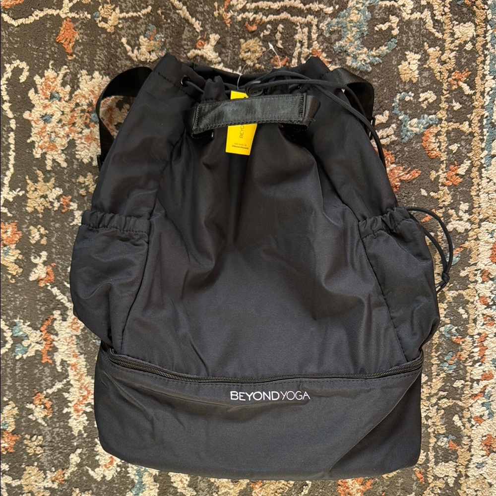 Beyond Yoga Black Backpaack